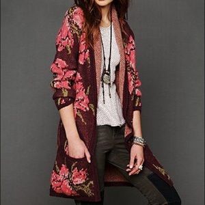 Free People Flower Power Cardi - S